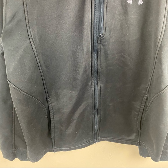 Under Armour Black Zip-up Jacket Men’s Large - Picture 10 of 10